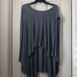 NWOT.  Lululemon high low hem sweater. Size 2